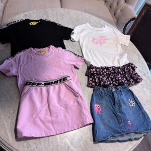 Off white girls clothes